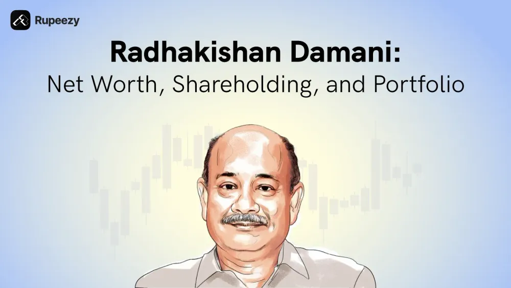 Radhakishan Damani Biography Portfolio And Net Worth Rupeezy