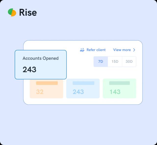 Track referral leads