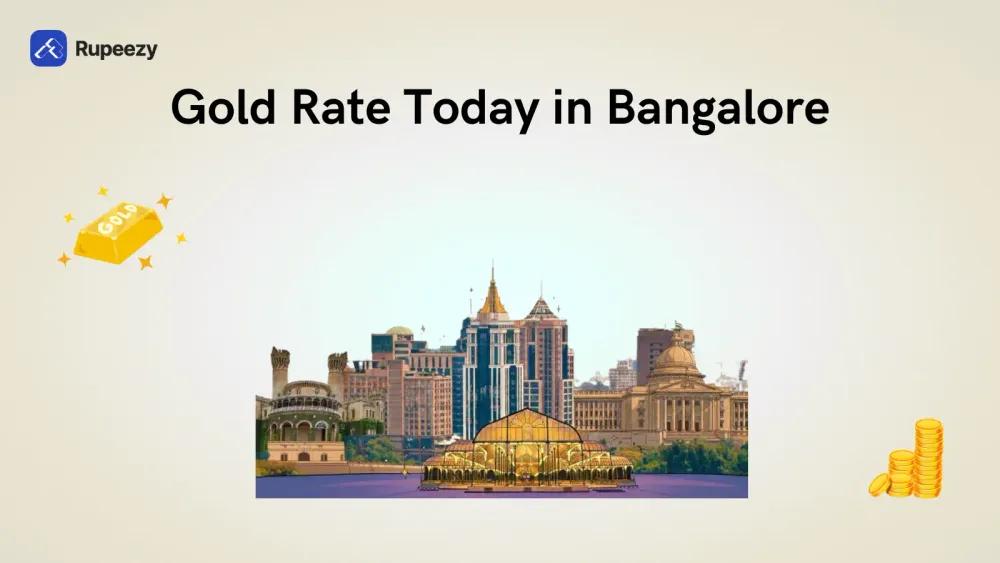 Gold Rate Today in Bangalore Illustration