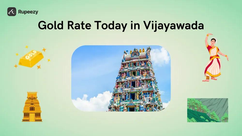 Gold Rate Today in Vijayawada Illustration