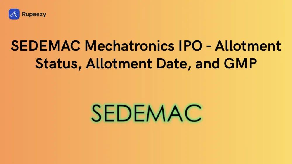 SEDEMAC Mechatronics IPO - Allotment Status Illustration