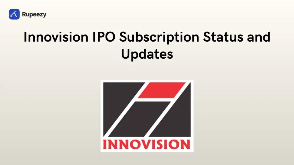 Innovision IPO Subscription Status Illustration