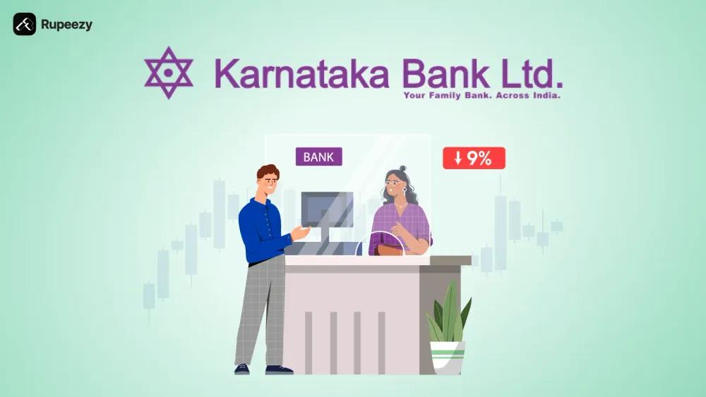Karnataka Bank Shares Slide 9% After CEO Resigns Citing Personal Reasons