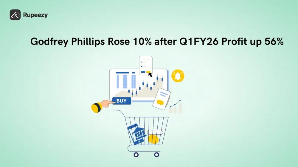 Godfrey Phillips Hits 10% Upper Circuit After 56% Profit Jump in Q1FY26