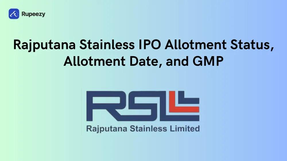 Rajputana Stainless IPO Allotment Status Illustration