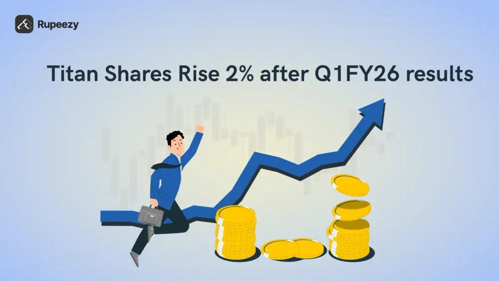 Titan Shares Rise 2% as Q1FY26 Net Profit Soars 53% YoY
