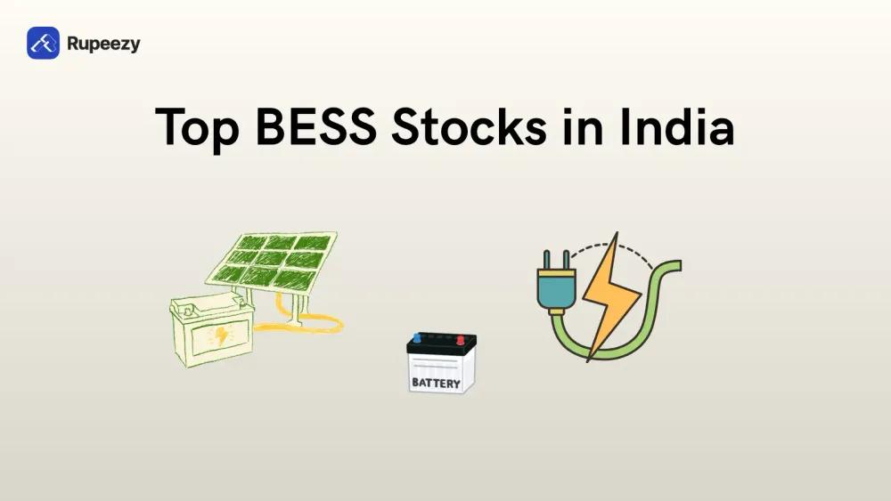 Top BESS Stocks in India Illustration