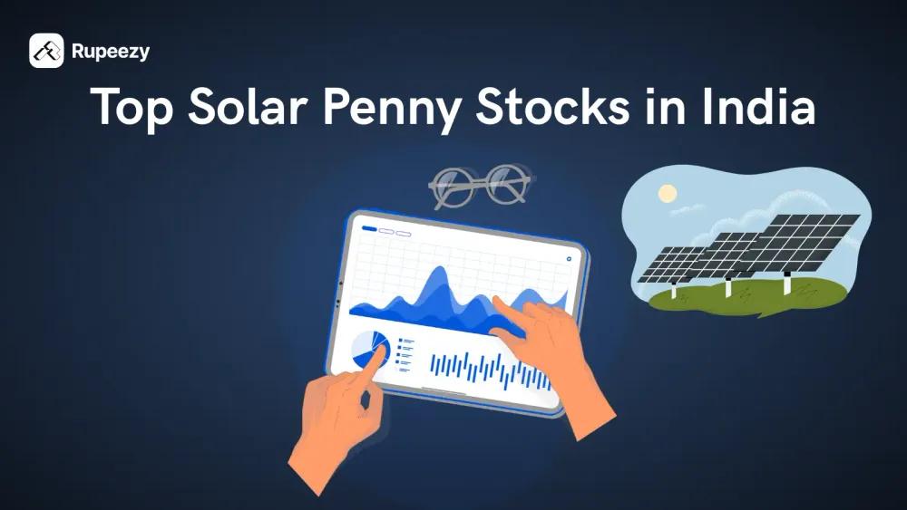 Top Solar Penny Stocks in India Illustration