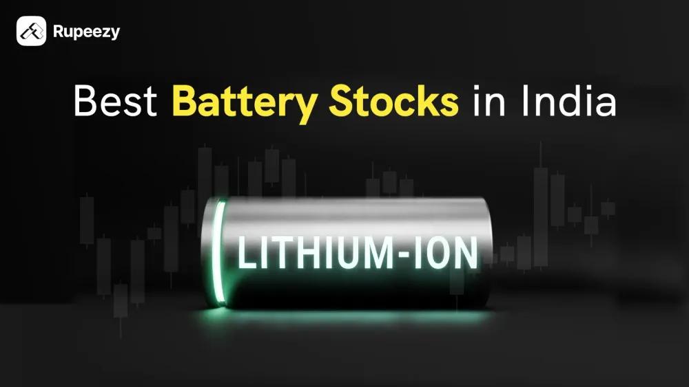 best battery stocks in india