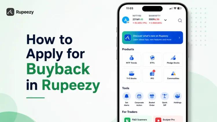 How to Apply for Buyback in Rupeezy
