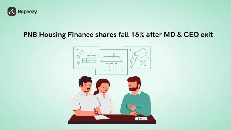 PNB Housing Finance Shares Fall 16% After MD & CEO Girish Kousgi Resign
