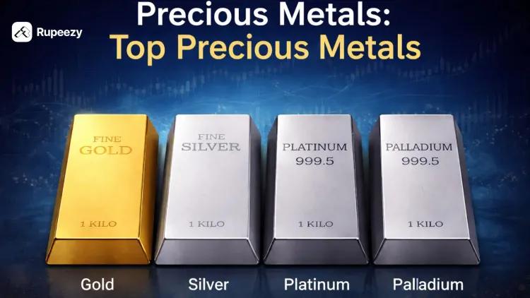 Precious Metals: Top 10 Precious Metals List