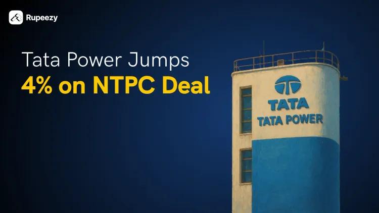 Tata Power Surges 4% After TPREL Bags 200MW NTPC Project