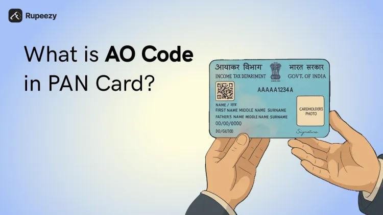 What is AO Code in PAN Card?