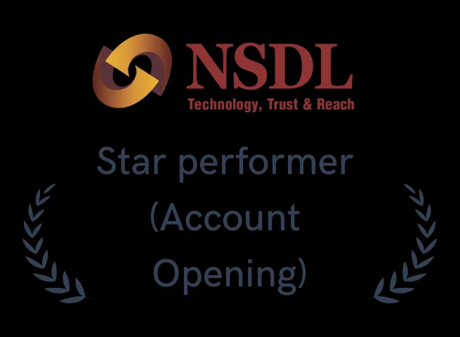 NSDL — Star performer (Account Opening)