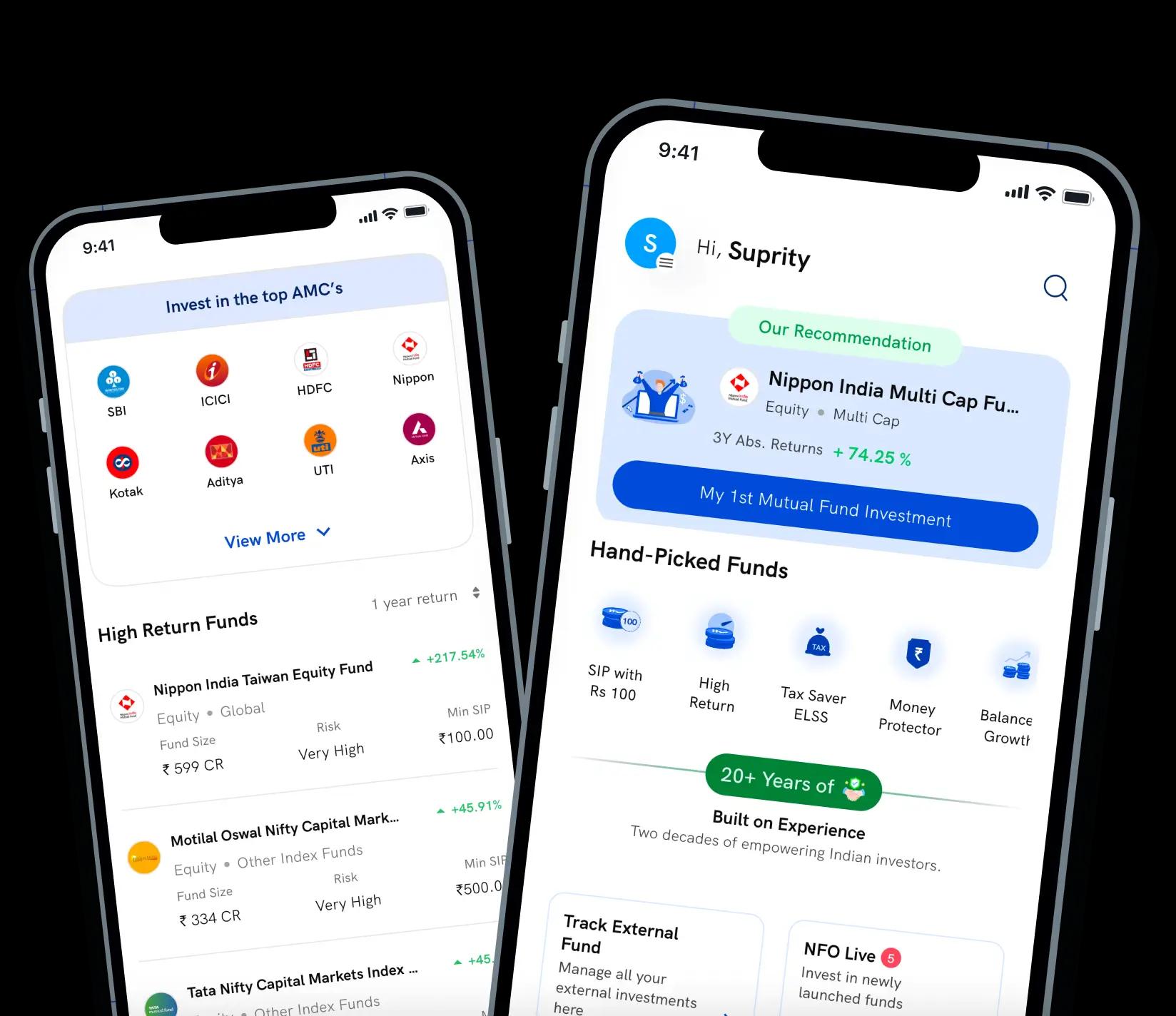 Rupeezy mutual funds app