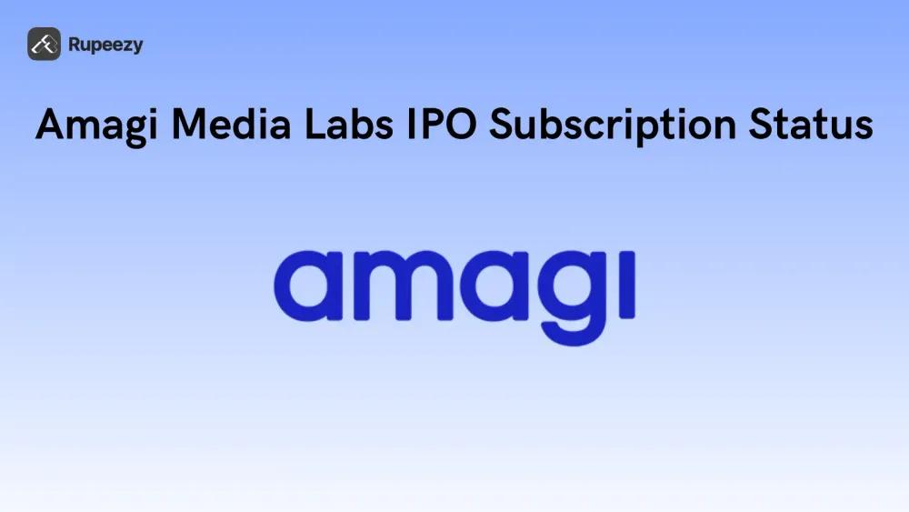 Amagi Media Labs IPO Subscription Status Illustration