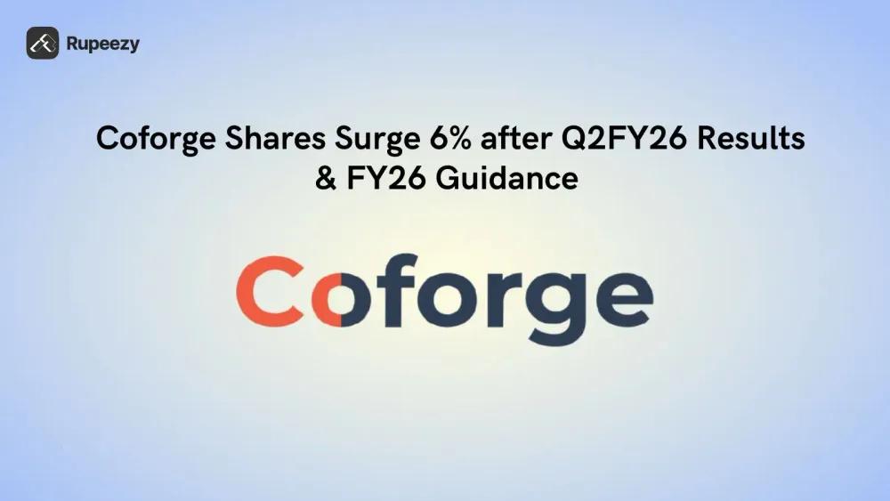 Coforge Shares Surge 6% on Strong Q2FY26 Performance and FY26 Outlook