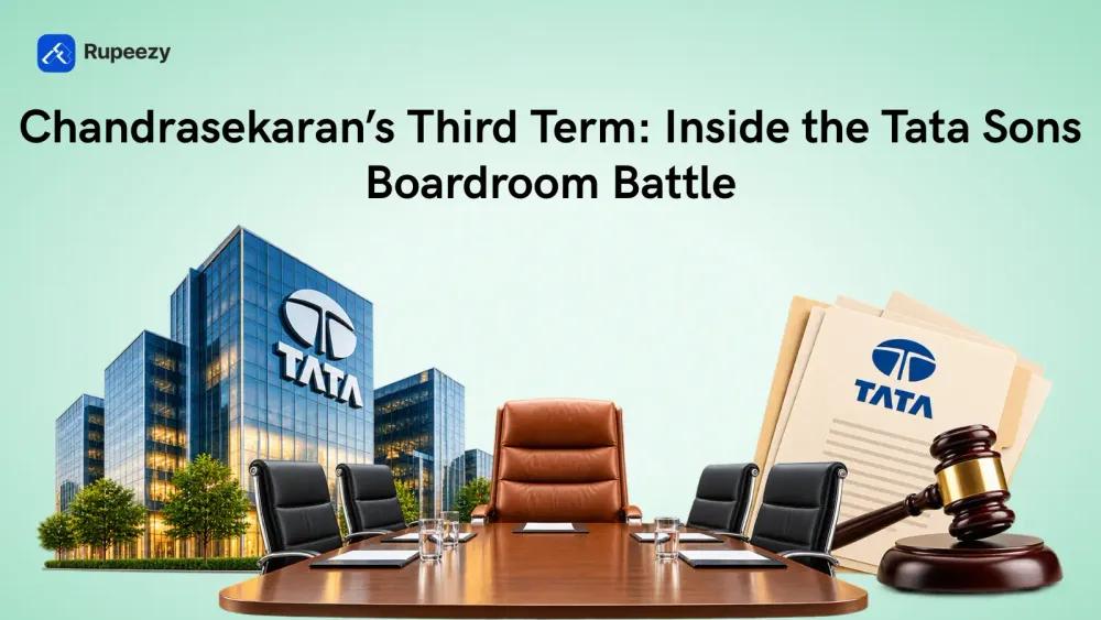 Chandrasekaran’s Third Term: Inside the Tata Sons Boardroom Battle