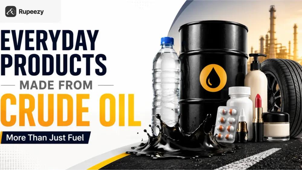 Everyday Products Made From Crude Oil