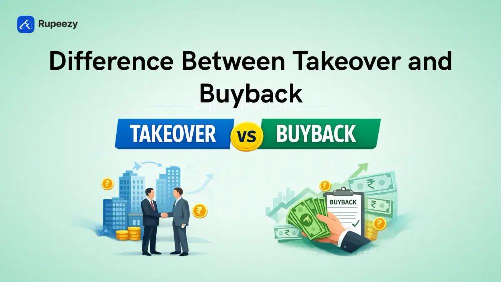 Difference Between Takeover and Buyback