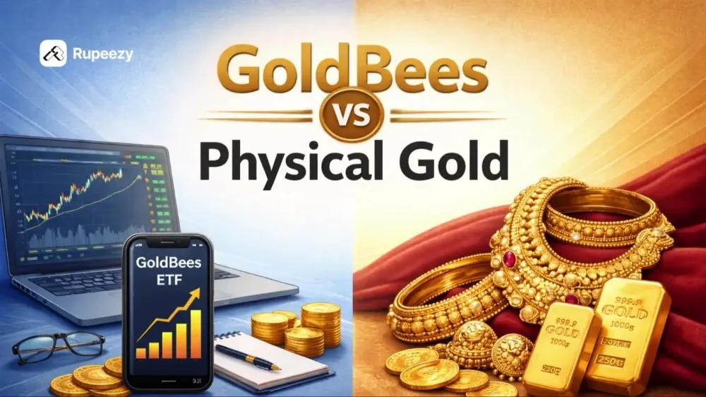 GoldBees vs Physical Gold: Key Differences