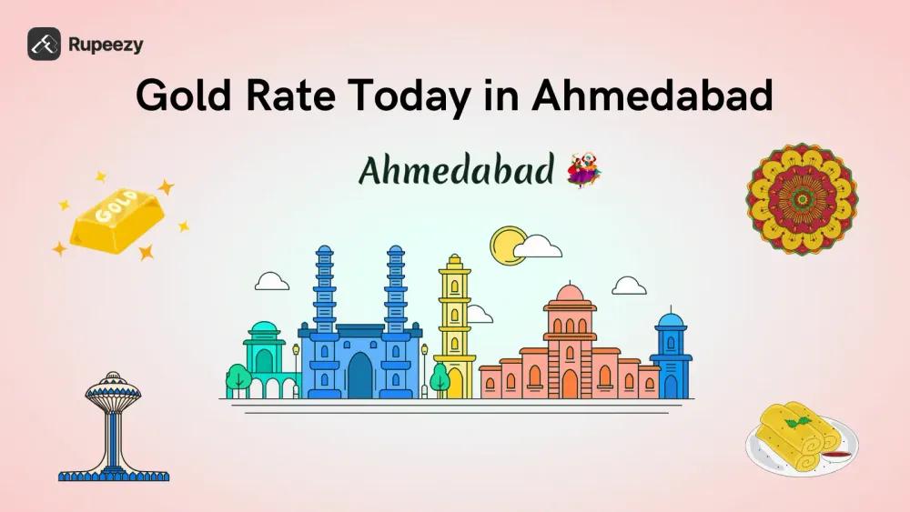Gold Rate Today in Ahmedabad Illustration