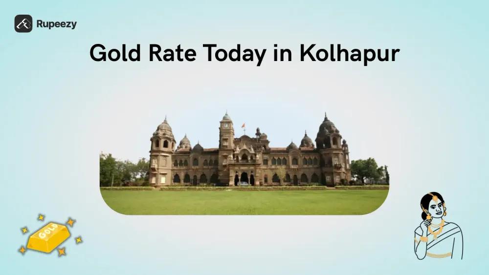 Gold Rate Today in Kolhapur Illustration