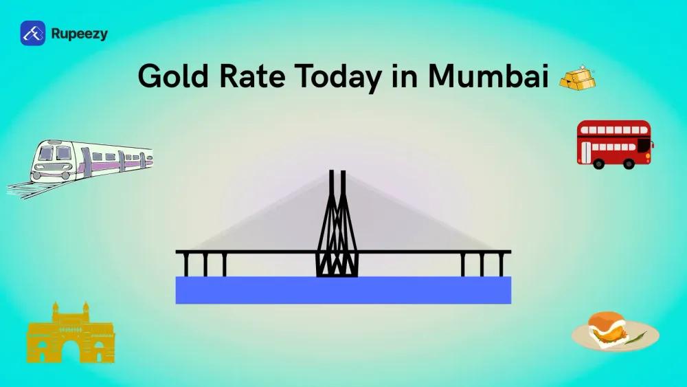 Gold Rate Today in Mumbai Illustration