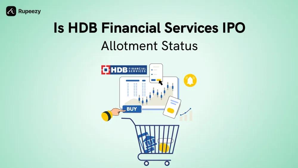 HDB Financial Services IPO Allotment Status