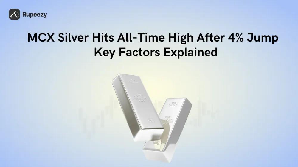 MCX Silver Hits All-Time High After 4% Jump – Key Factors Explained