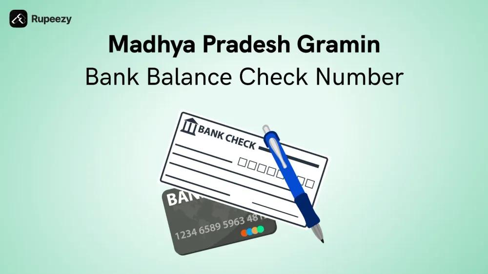 Madhya Pradesh Gramin Bank Balance Check Number