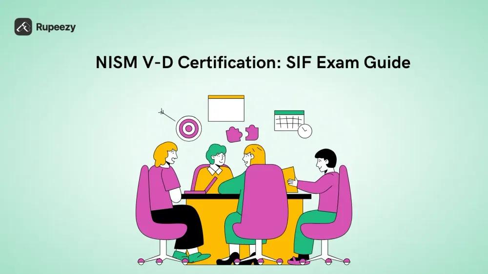 NISM V-D Certification: SIF Exam Guide