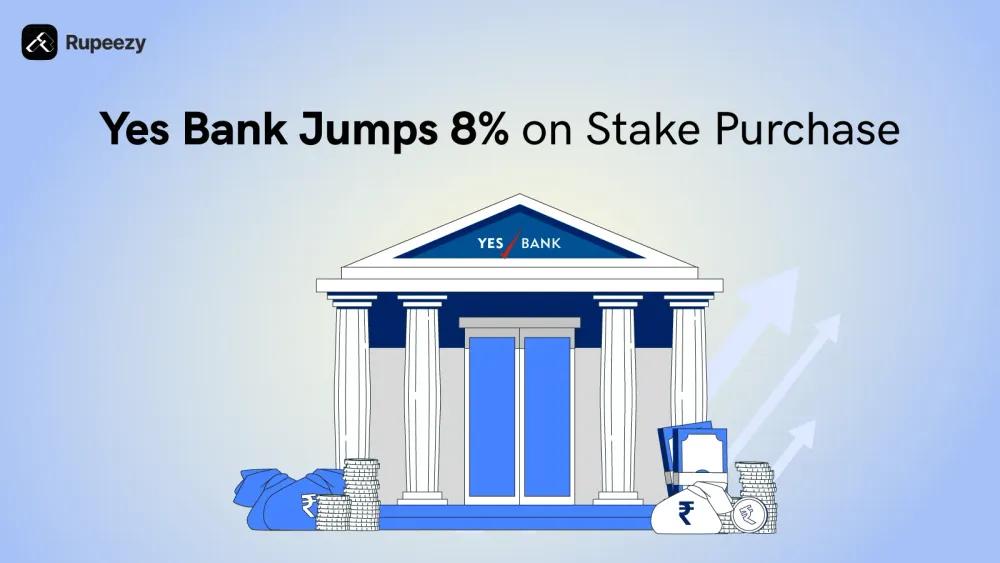 Yes Bank Shares Rose 8% After SMBC Agreed to Buy a 20% Stake