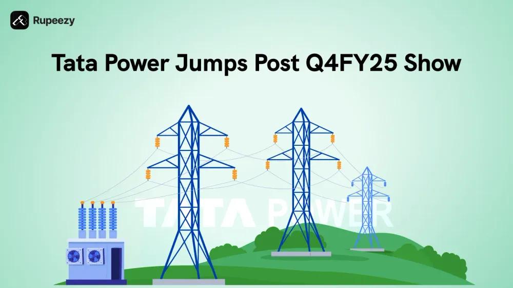 Tata Power shares jumped 2% in early trade after healthy Q4FY25 results