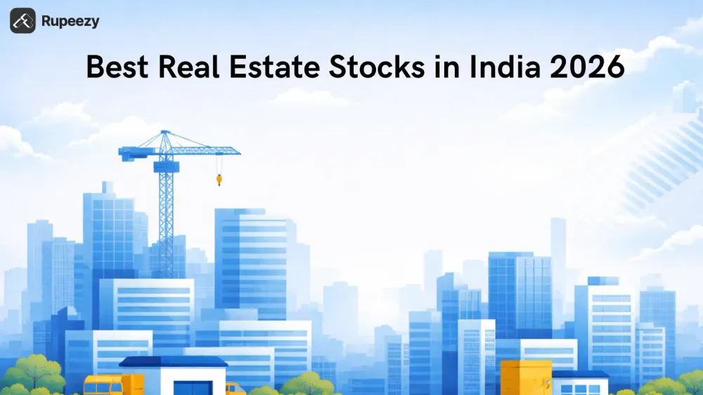 Best Real Estate Stocks in India 2026 | Rupeezy