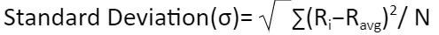 Standard Deviation Formula