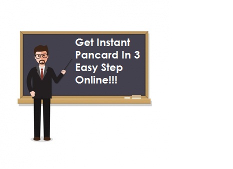 Get Instant Pancard Within 10 Minutes Through Aadhaar Card