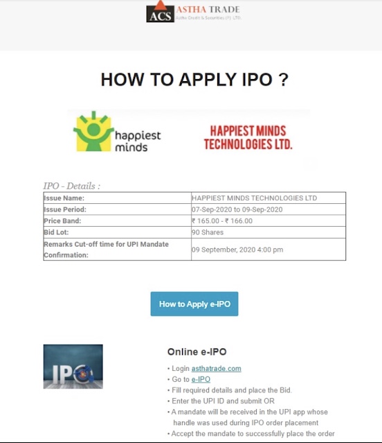 How To Apply IPO 2023
